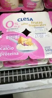 Yogurt clesa sabor tropical 0% M. G.