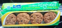 Cookies integrales de muesli con pasas