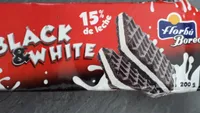 Black & White Gaufrette fourrée au lait