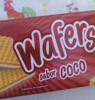 Wafers sabor Coco