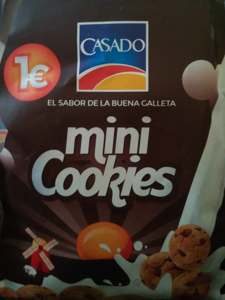 Cas Mini Cookies Choco 180G