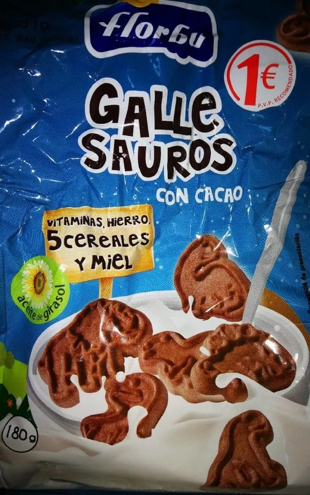 Gallesauros con cacao