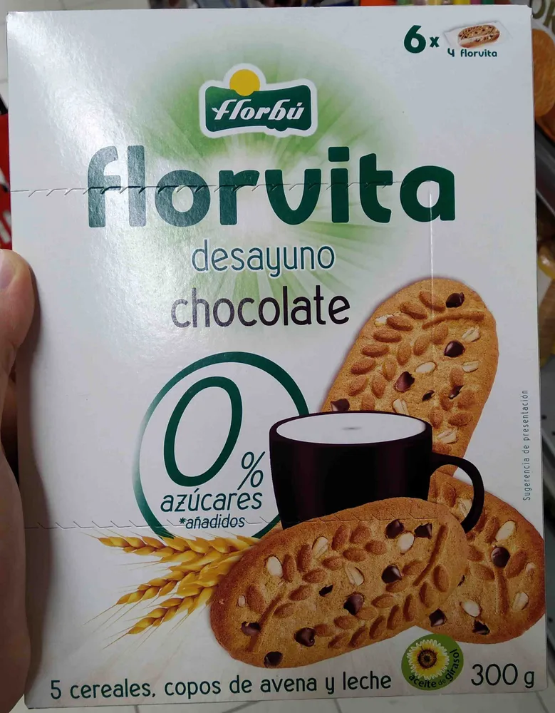 Florvita desayuno chocolate