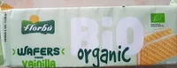 Bio organic wafers sabor vainilla