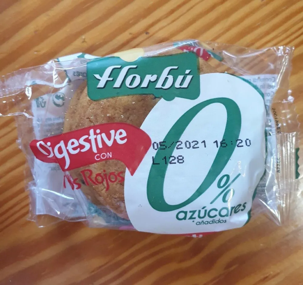 Digestive con frutos rojos 0%