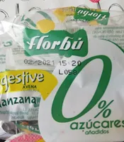 Digestive avena y manzana