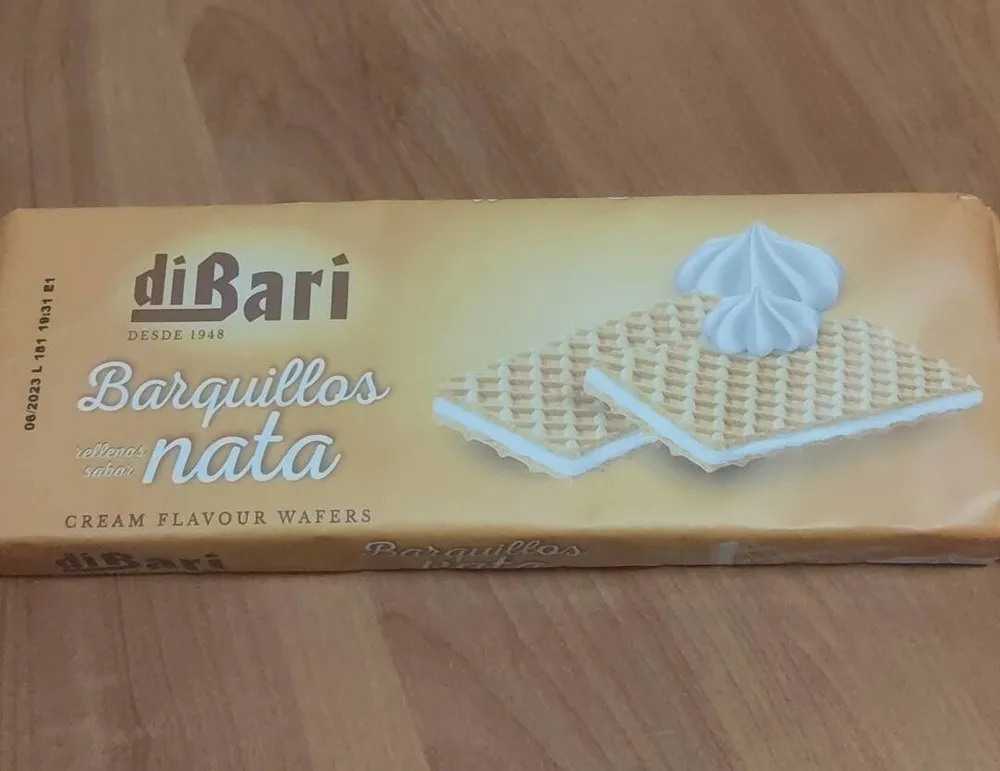 Barquillos de nata diBari
