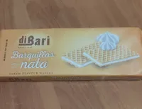 Barquillos de nata diBari