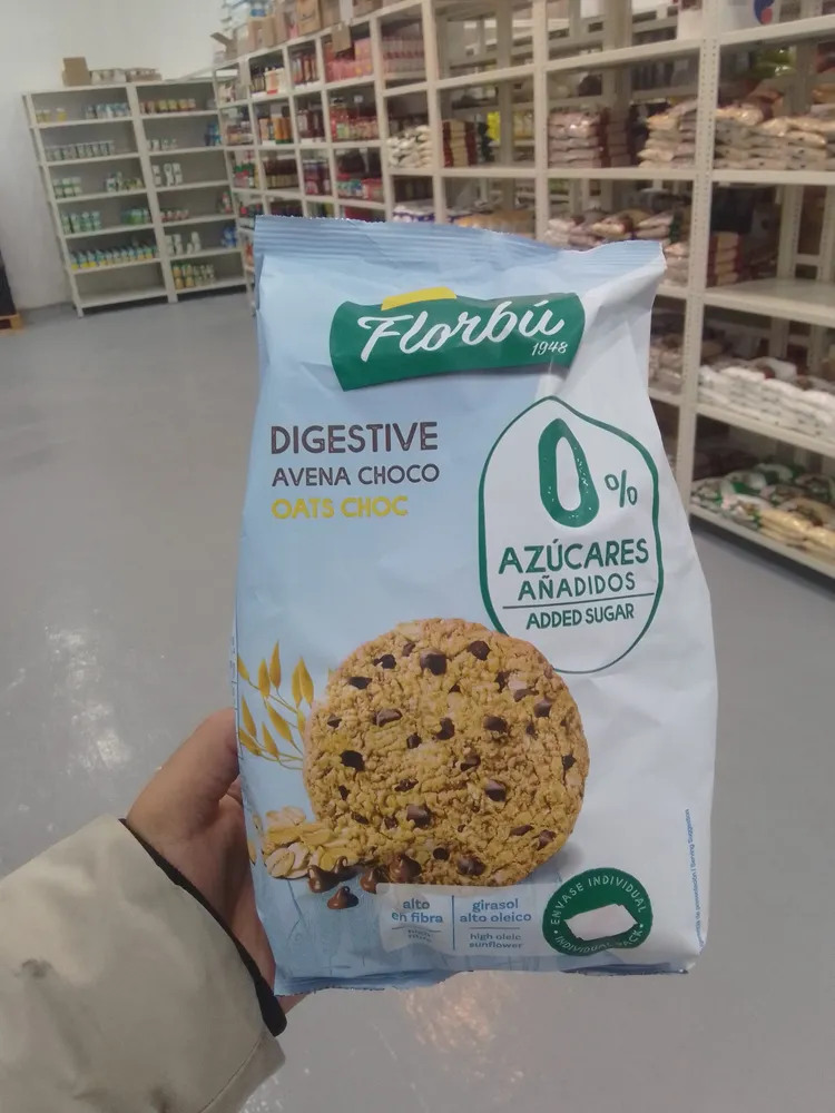 Florbú digestive oats choc