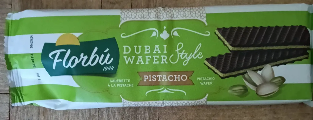 Dubai Style Wafer Pistacho