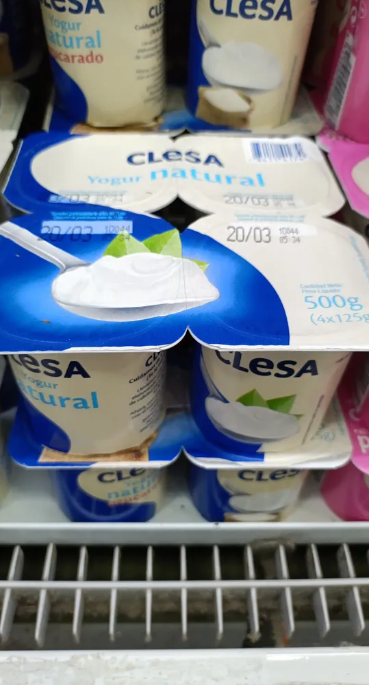 Yogur natural