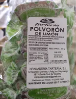 Polvorón de limón