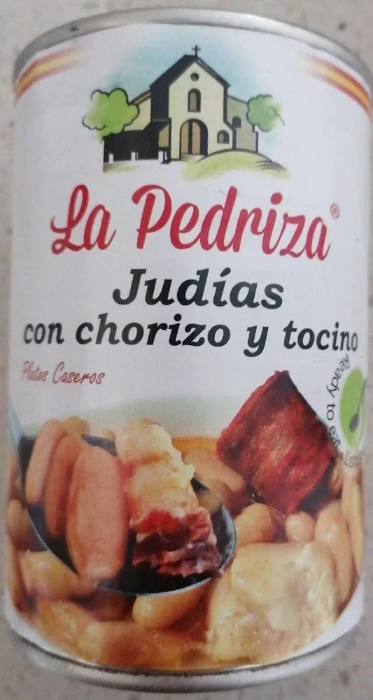 Judías con Chorizo y tocino