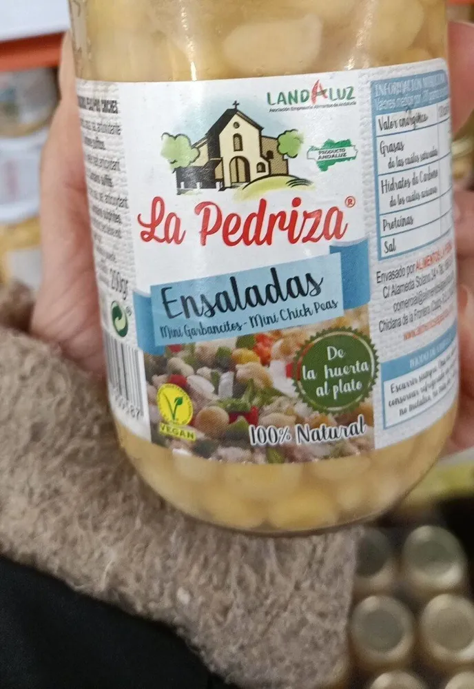Ensaladas Mini garbanzos