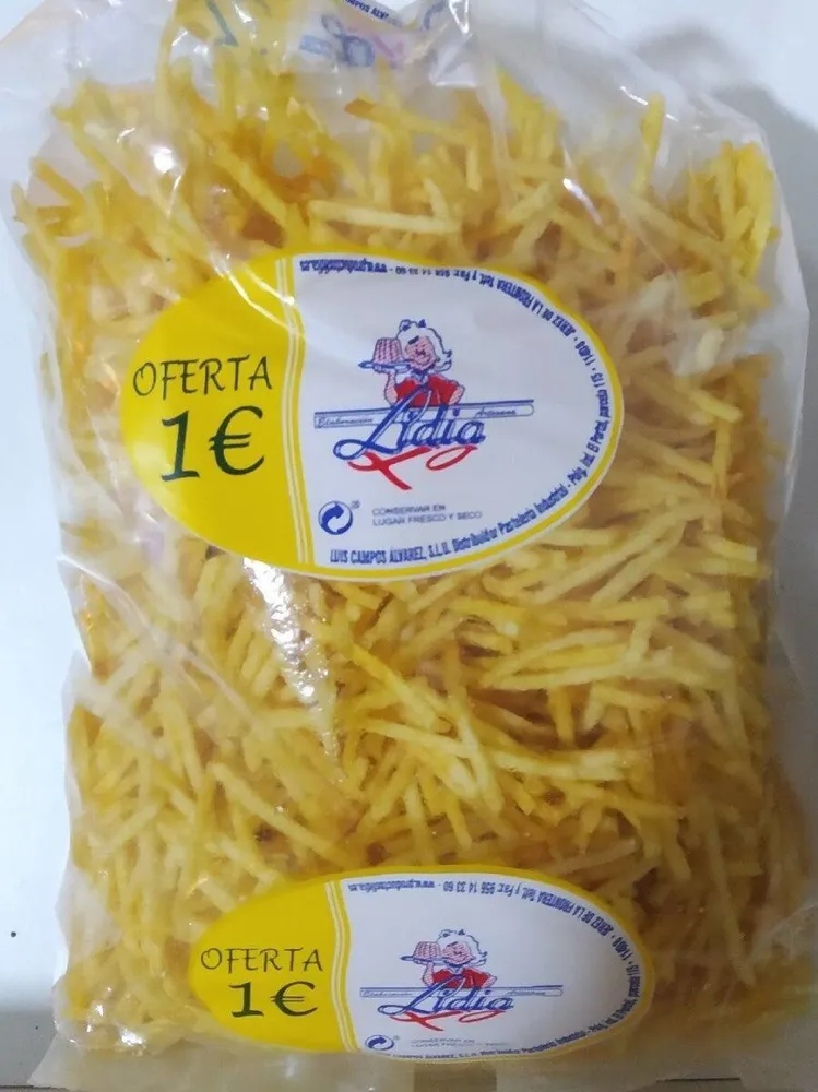 Patatas paja