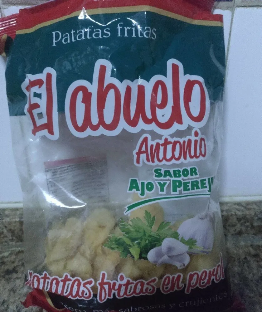 Patatas fritas ajo y perejil