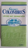 Leche UHT desnatada GRANJA COLOMBRES