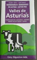 Leche semidesnatada sin lactosa