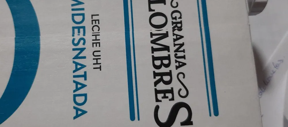 Leche semidesnatada