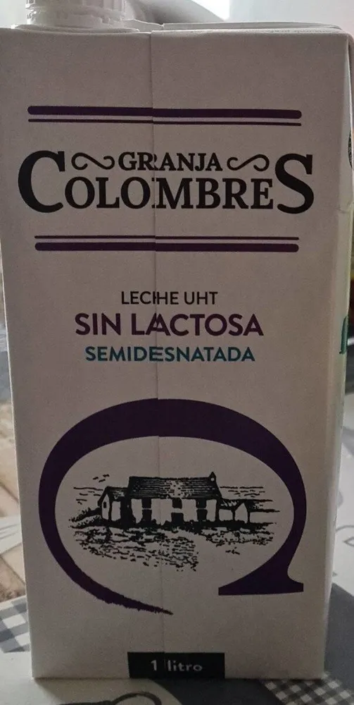 Leche uht sin lactosa semidesnatada