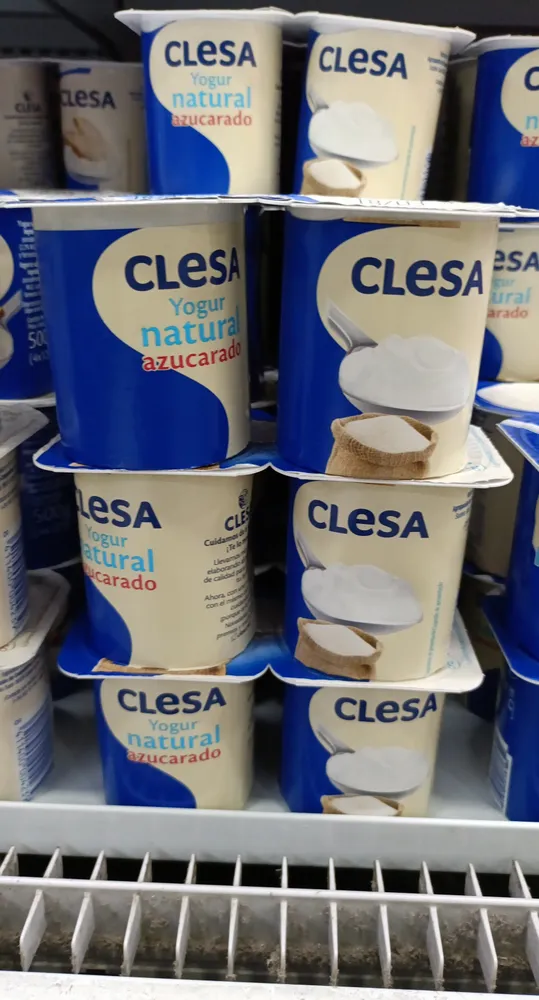 Yogur azucarado