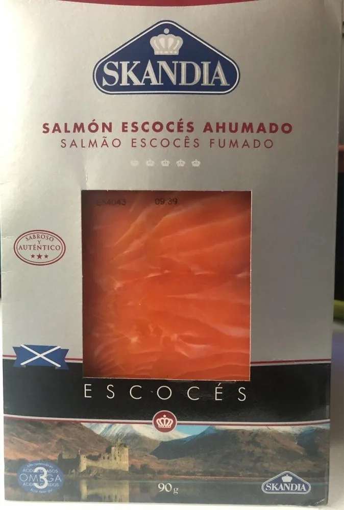 Salmón escocés ahumado