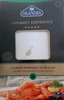 Salmon marinado al Eneldo