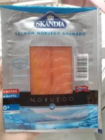 Salmón noruego ahumado