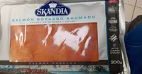 Salmón noruego ahumado