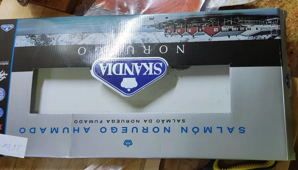 Salmón noruego ahumado