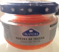 Huevas de trucha
