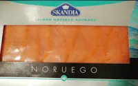 Salmón noruego ahumado