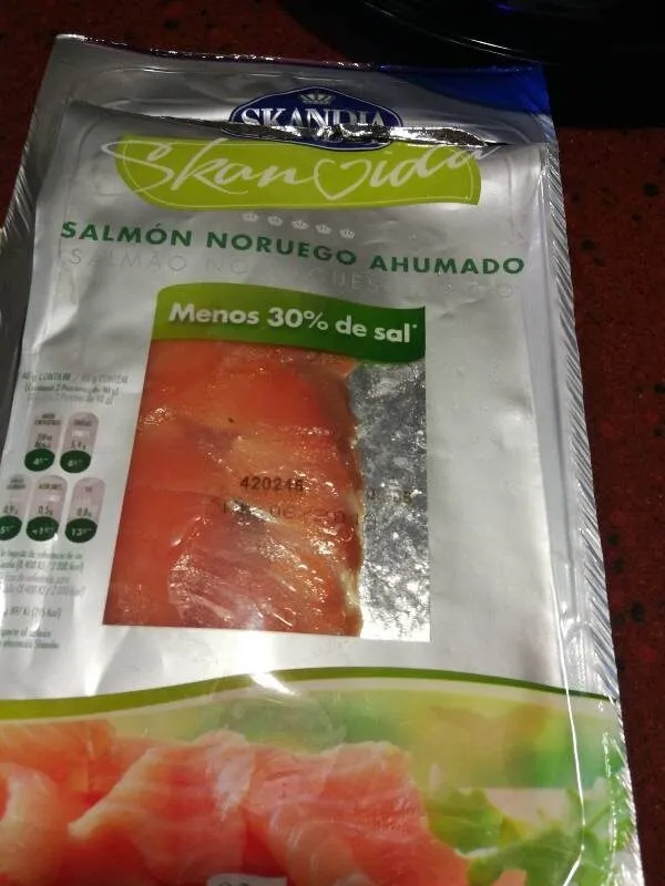 Salmón ahumado