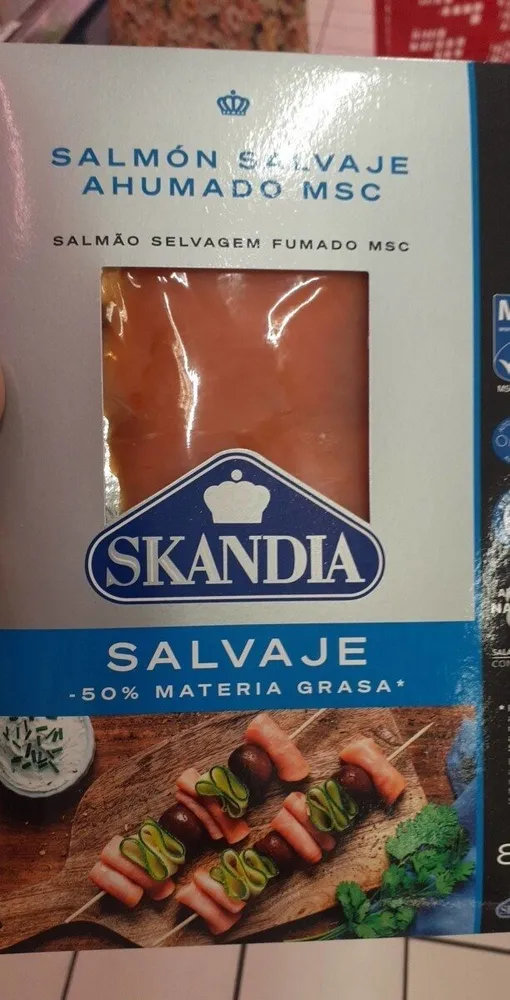 Salmón salvaje ahumado MSC a