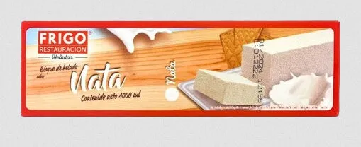 Helado nata