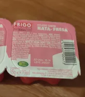 Helado nata-fresa