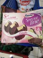 Helado de vainilla sin lactosa