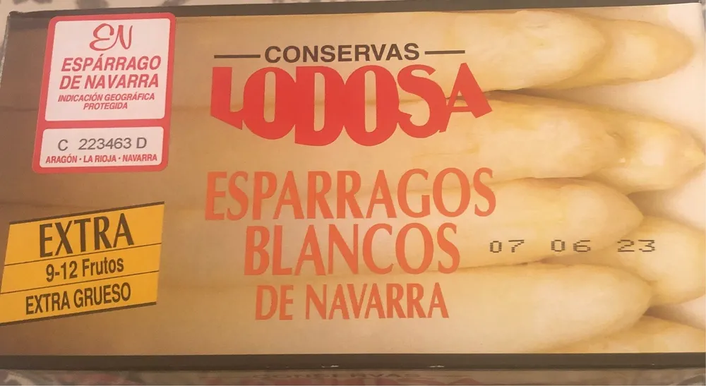 Esparragos blancos de Navarra