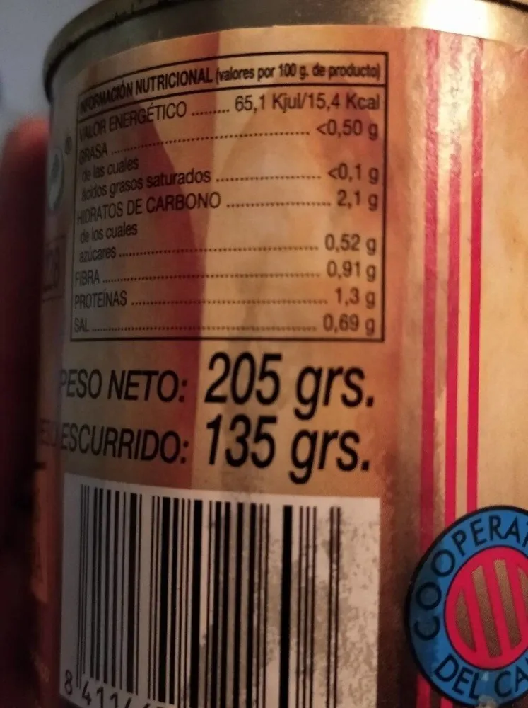 Yemas de espárragos blancos