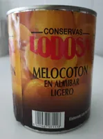 Melocotón en almibar ligero