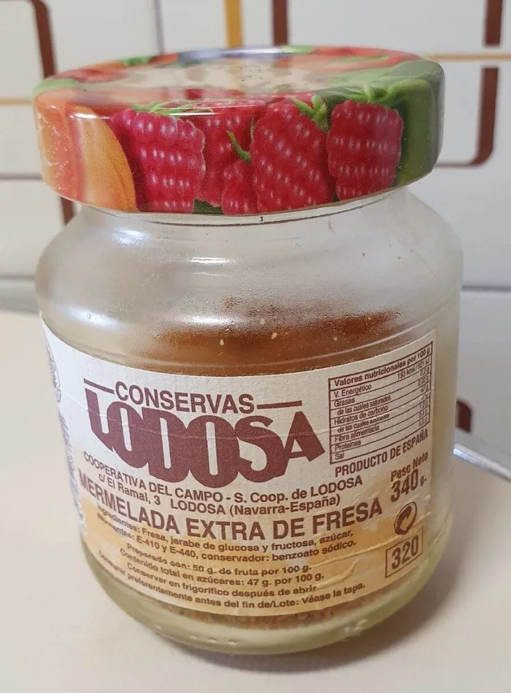 Mermelada extra de fresa