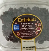 Arándanos secos