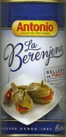 Berenjenas rellena de pimiento origen Almagro