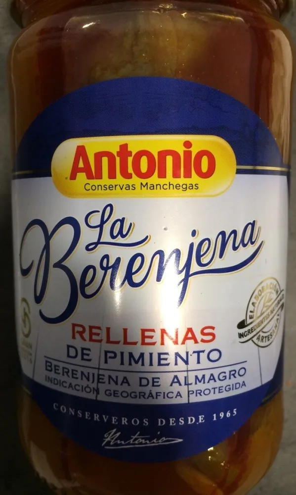 La Berenjena rellenas de pimiento