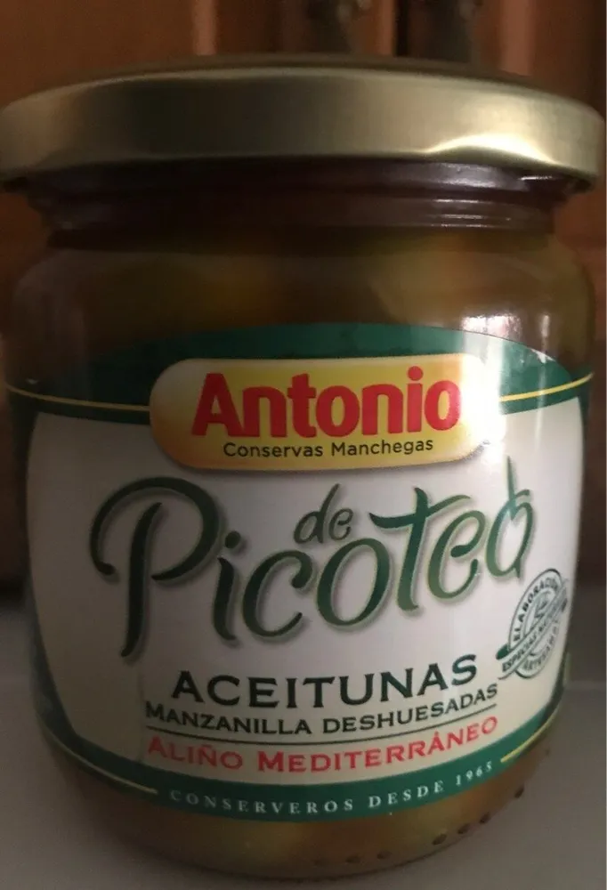 Aceitunas manzanilla deshuesadas aliño mediterráneo