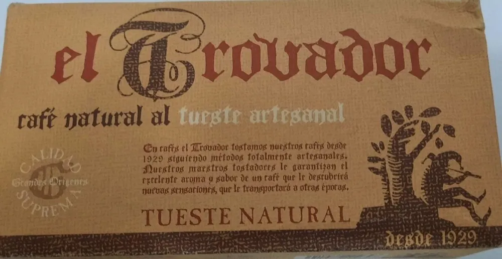 Café natural El trovador tueste artesanal