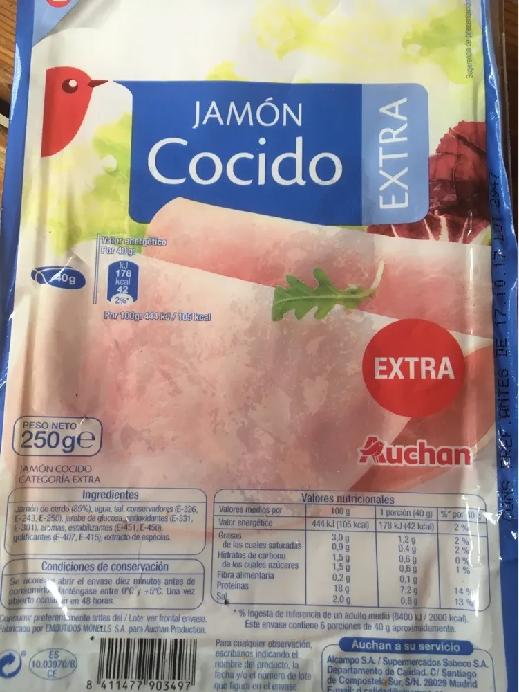 Jamon cocido extra