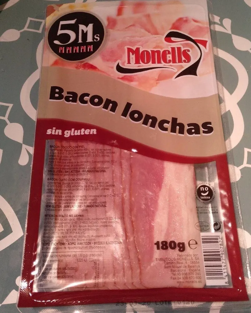 Bacon lonchas