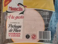 Fiambre de pechuga de pavo