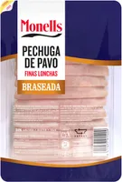 Pechuga de pavo Finas Lonchas Braseada